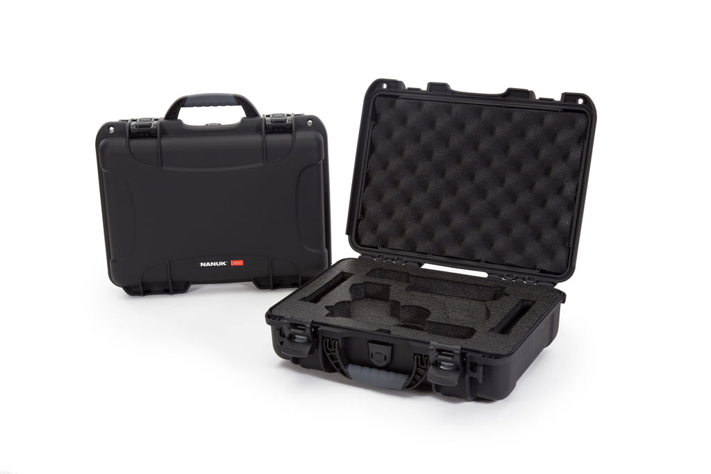 Hard Lockable Pistol Case For Glock – Black/Tan/Green – Nylon, Shockproof, Holds 1